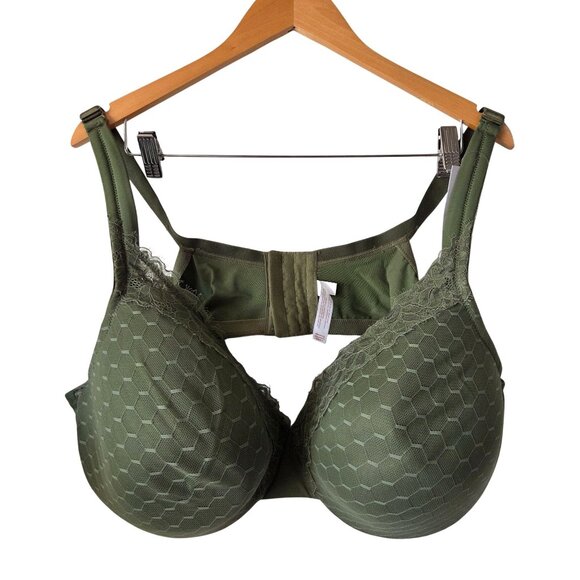 Cacique Womens 48 DD Lightly Lined Full Coverage Bra 48DD Modern Collection NEW - Picture 1 of 6